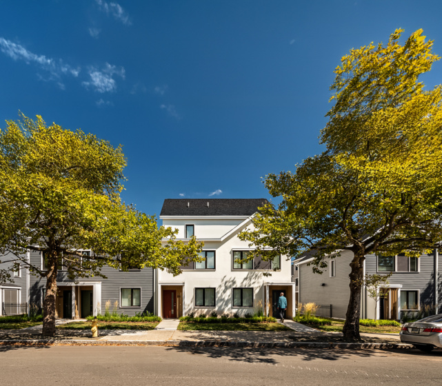 Streetscape at Hill Central